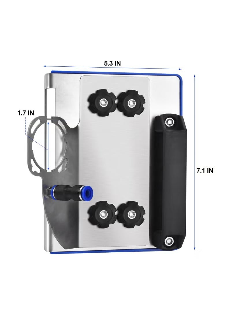 Tile Chamfering Tool 45 Degree, Angle Grinder Stand for Tile 45° Chamfer Cutting, Type 100 Angle Grinder Tile Chamfer Stand Attachment, Angle Grinder Chamfering Tool for Cutting Ceramic Stone. - Image 3